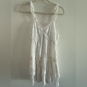 White Eyelet Sundress